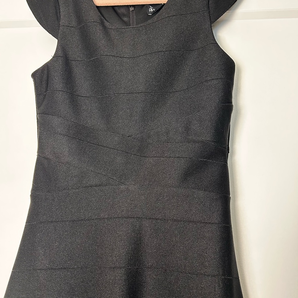 Elegant Black A-Line Dress